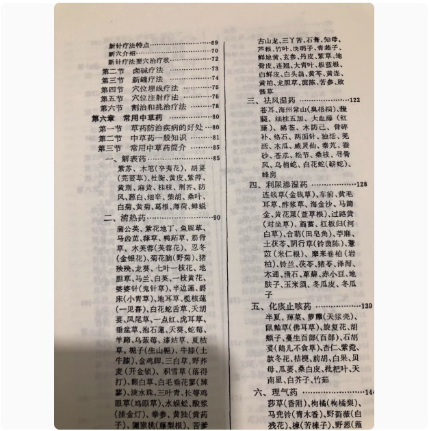 Original Unabridged 1970 Edition of the Barefoot Doctor Manual Shanghai College of Traditional Chinese Medicine in Stock with Free Shipping