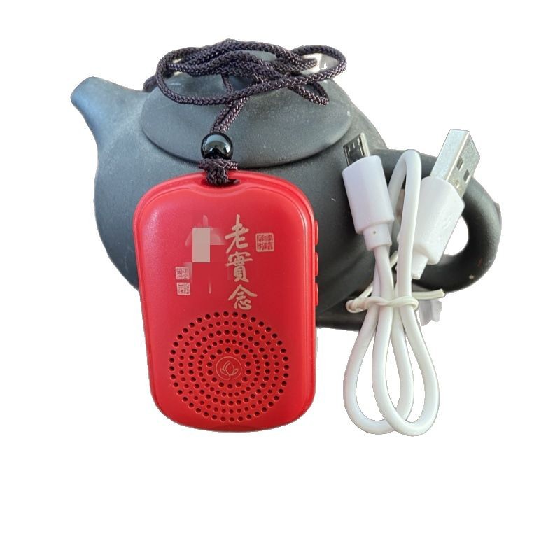 Factory price wholesale charging elderly music walkman 30 old treasure read neck meditation music machine with data cable