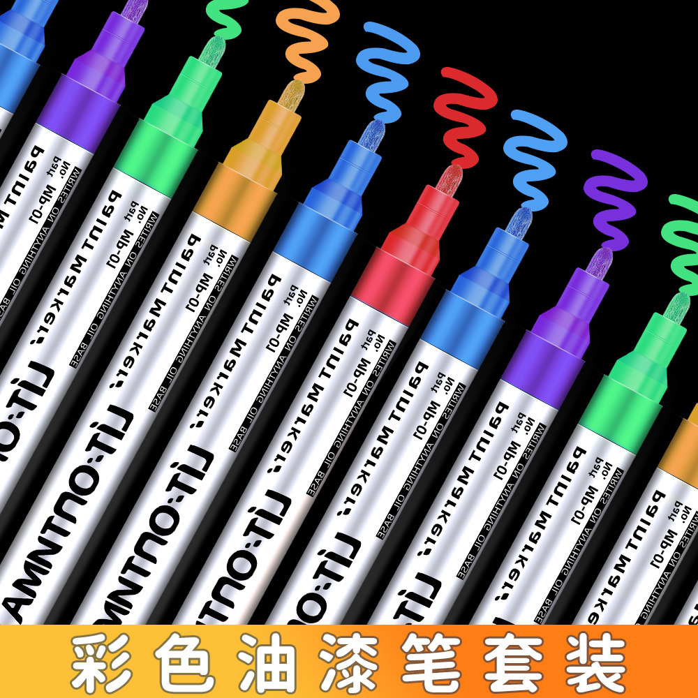 Масляный маркер LIT универсальный маркер для дерева и шин