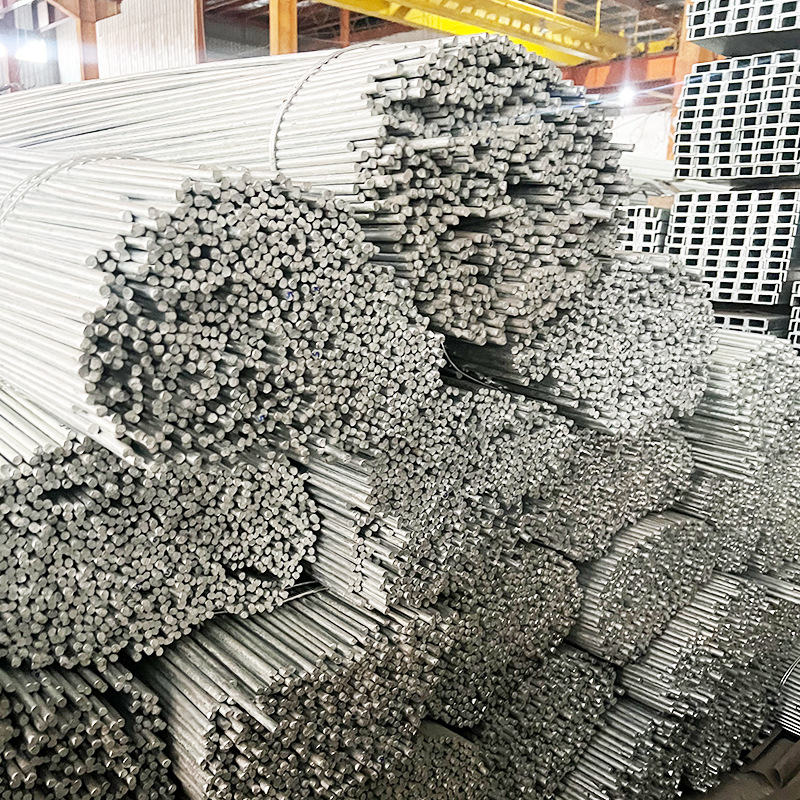 Galvanized Round Steel High Zinc Layer Round Steel 10 12 16 18 6m 9m 12m Hot-Dip Galvanized Solid