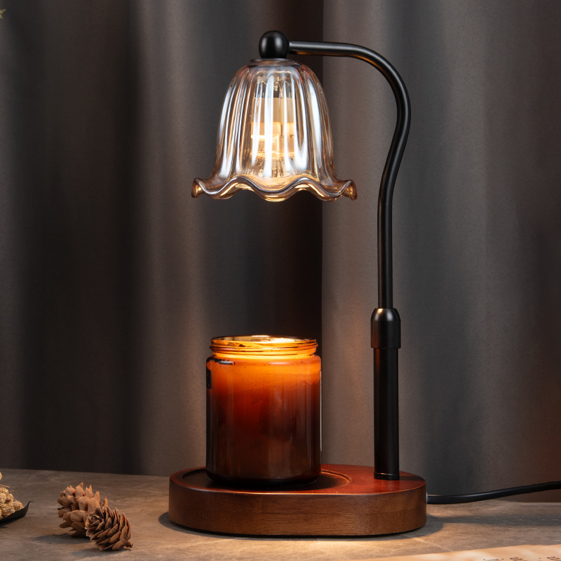 Кросс-браузерная подъемная ароматерапевтическая лампа, регулируемая высота, для плавления воска и свечей