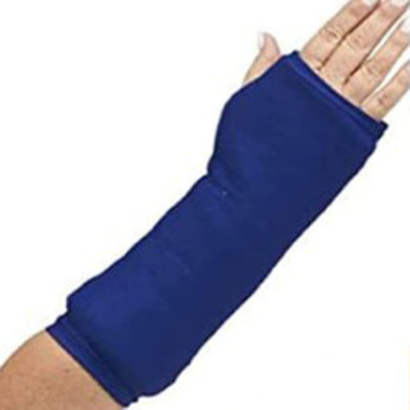 Elastic medical elbow guard fracture rehabilitation forearm sheath men's and women's training plaster arm sleeve breathable open finger protector