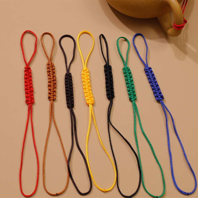 Веревка для крышки чайника, красная веревка, веревка для крышки из пурпурной глины, веревка для защиты от падения, оптовая продажа