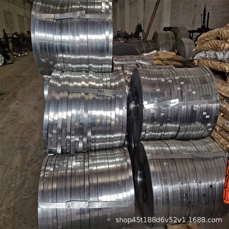 Rewound Automatic Strapping Hot-Dip Galvanized Strapping Steel Strapping