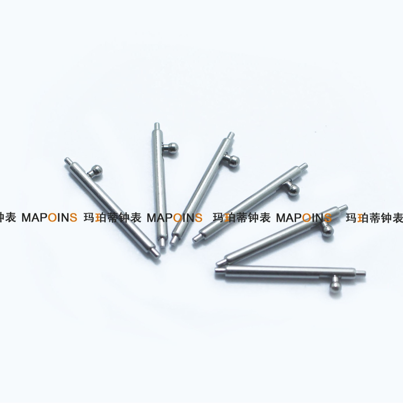 Stainless steel 304 quick release raw ear silicone smart watch with raw ear pin all-steel environmental protection switch raw ear