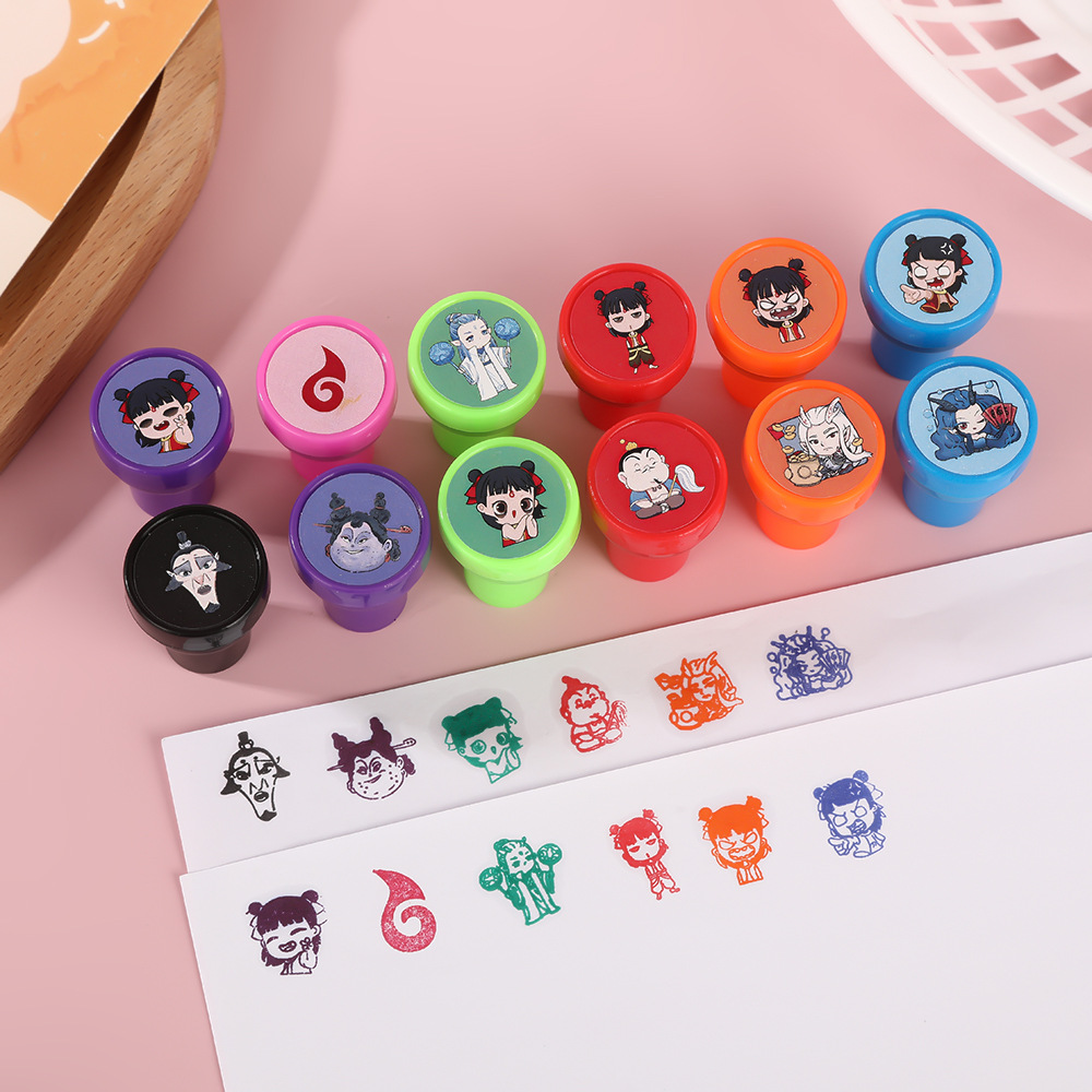 Мультяшная печать с милым тюленем для наград в детском саду, игрушка для детей