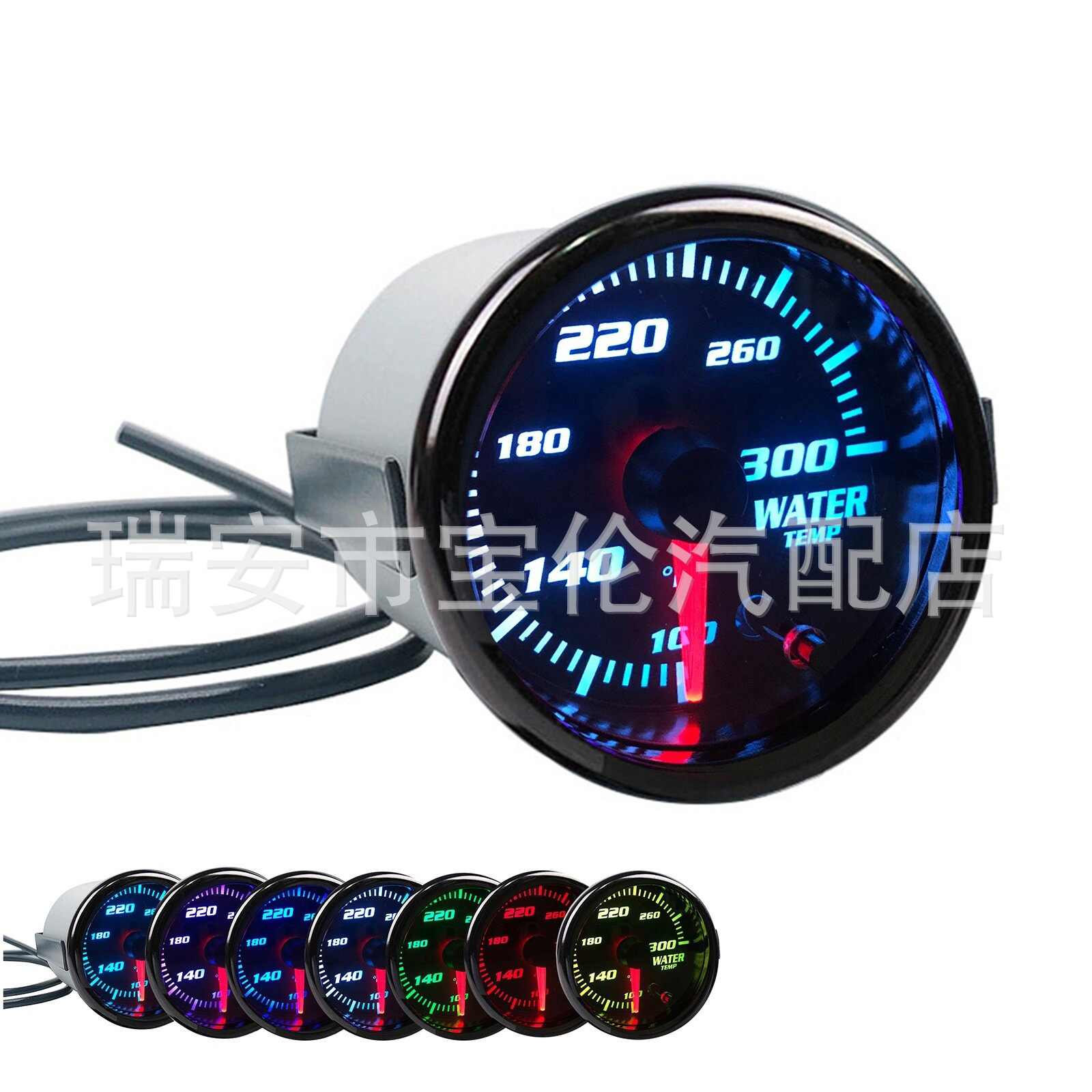 52mm 7 цветов 2"-1/16" термометр воды 100-300 по Фаренгейту с датчиком