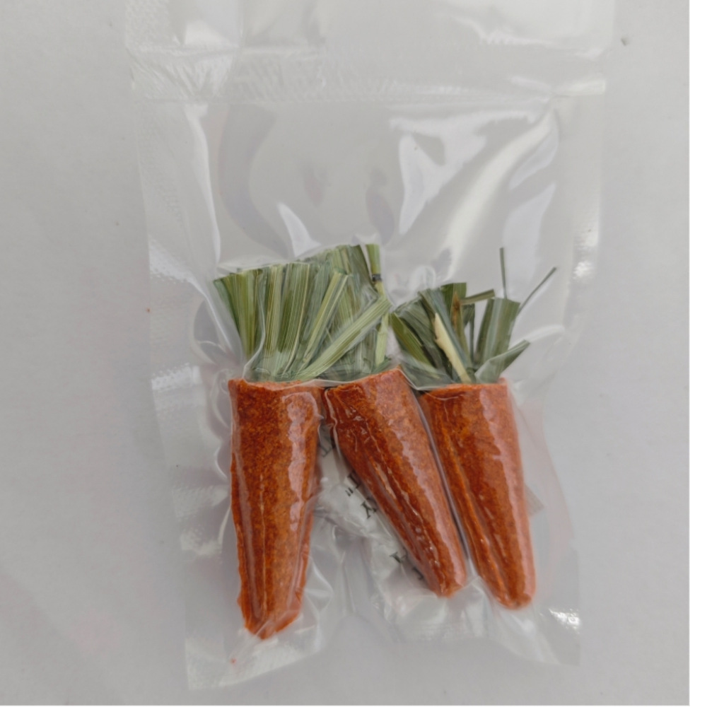 Hamster Snacks Rabbit Teething Radish Hamster Chinchilla Guinea Pig Snacks Landscaping Boredom Relief Toys Wholesale Combination