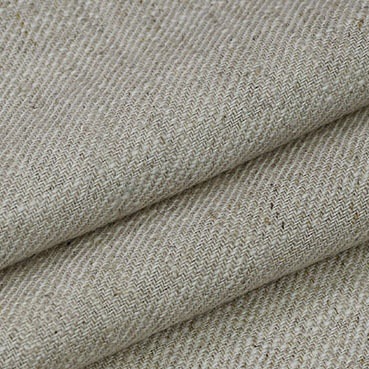 Ramie Cotton 8*8 Twill Slub Sofa Sand-Washed Fabric for Fashion Jackets and Pants, Autumn and Winter Fabric with Sand-Washed Process