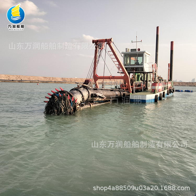 Port cutter suction dredging sand pumping ship channel dredger manufacturer river cleaning large cutter suction ship
