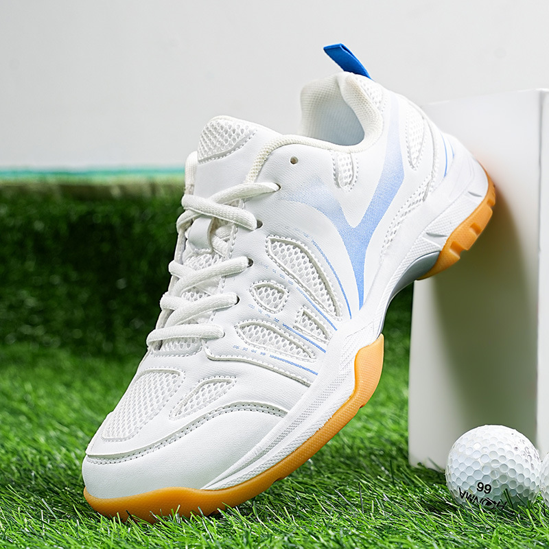 New Badminton Shoes Men's Breathable Non-slip Adult Youth Students Indoor and Outdoor Sports Training Feather Table Tennis Shoes