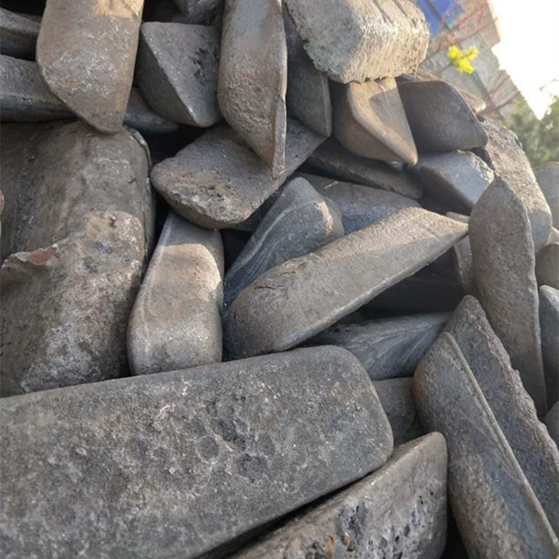 Bread Iron Z18 Foundry Pig Iron for Smelting, White Iron Q10 Ductile Iron for Making Iron Flowers, High Strength Cast Bread Iron