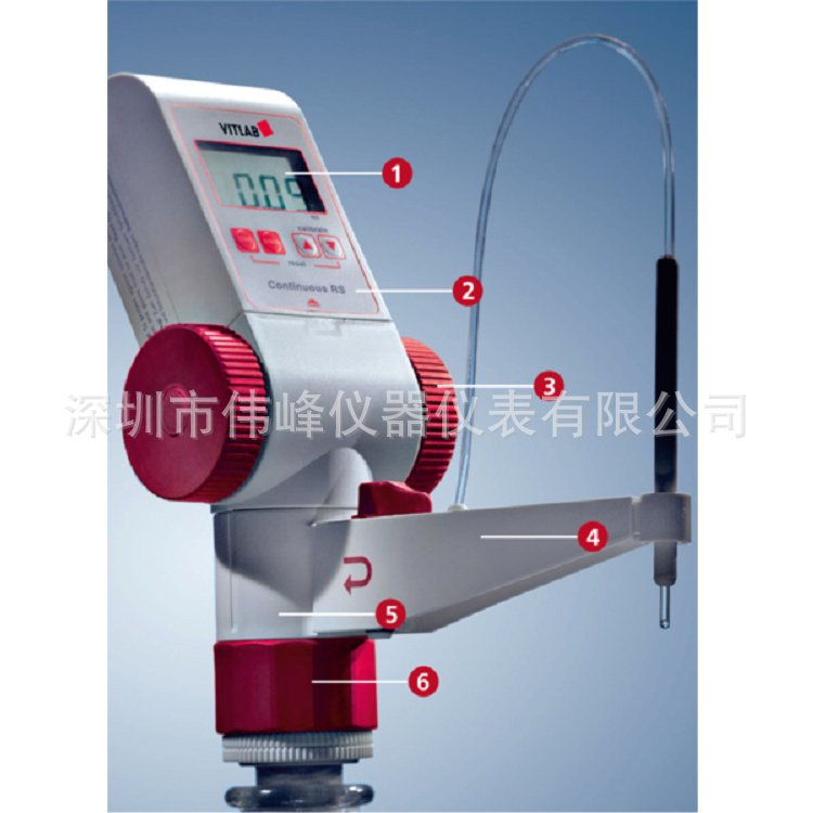 Germany VITLAB Continuous E digital titrator in stock supply VITLAB digital titrator