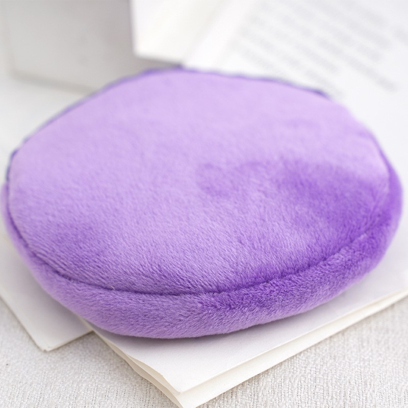 Fruit Color Stuffed Round Coin Purse Keychain Cute Wallet Ladies Id Card Holder Casual Coin Bag Wholesale