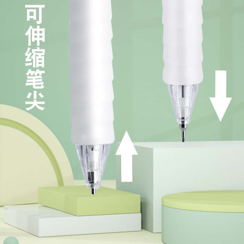 Chenguang automatic pencil cloud handshake operation artifact hb lead core continuous core brush pen activity press pen suit