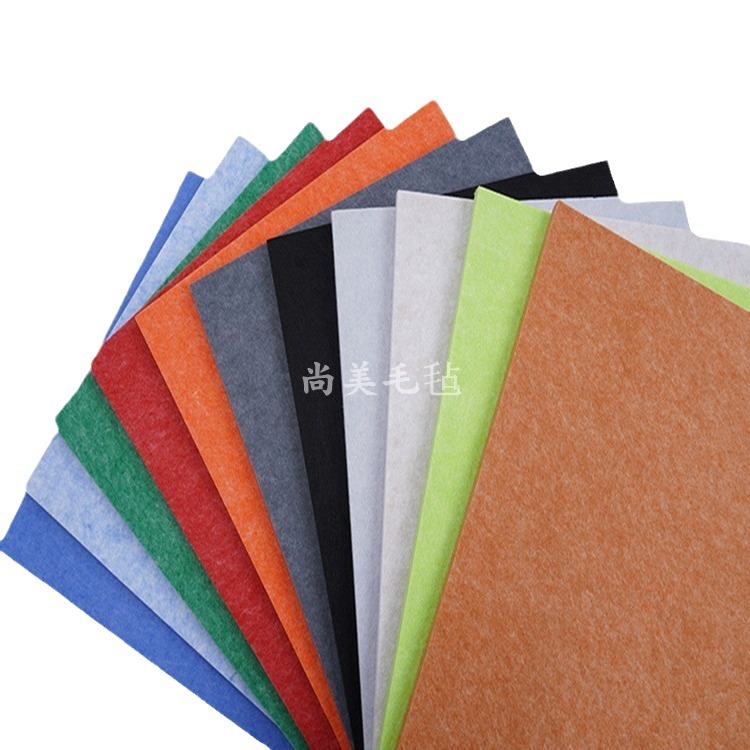 Polyester fiber sound-absorbing board kindergarten wall decoration message board Theater piano room ktv Sound insulation board sound-absorbing material