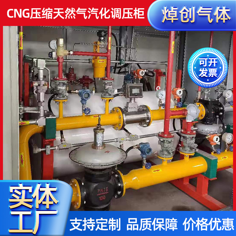Cng Gasification and Pressure Reduction Equipment Pressure Regulating Cabinet Various Specifications and Sizes Natural Gas Lng Air Temperature Vaporizer