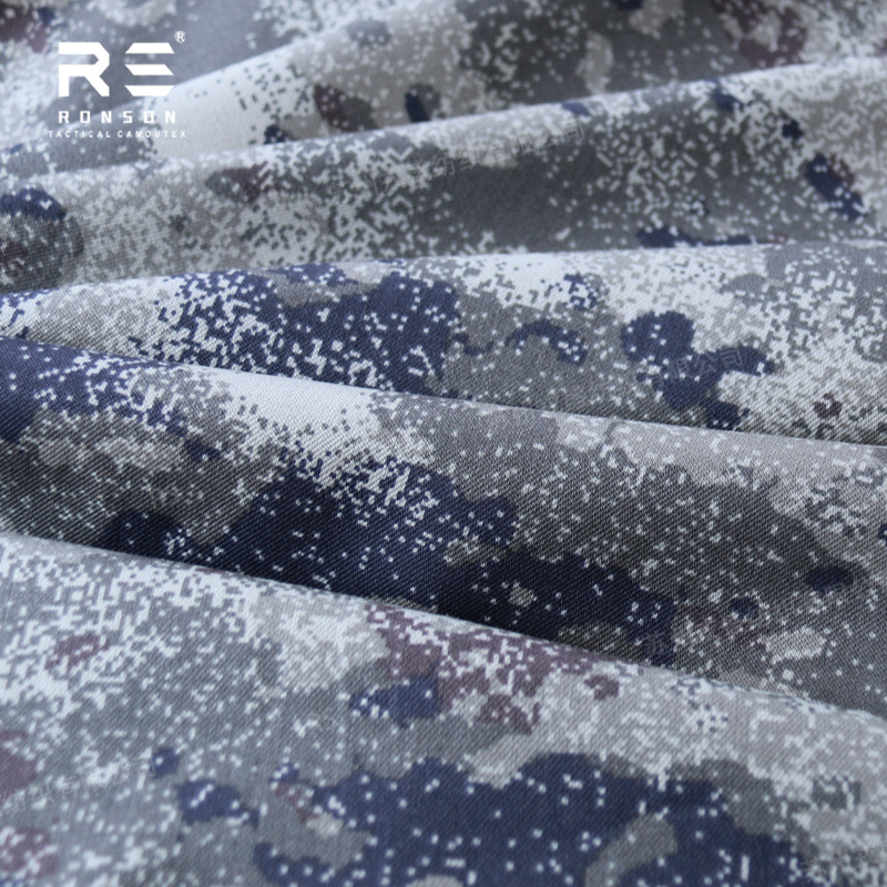 New city starry sky dandruff camouflage polyester cotton with conductive silk anti-infrared fabric island reef clothing clothing clothing and hat fabric