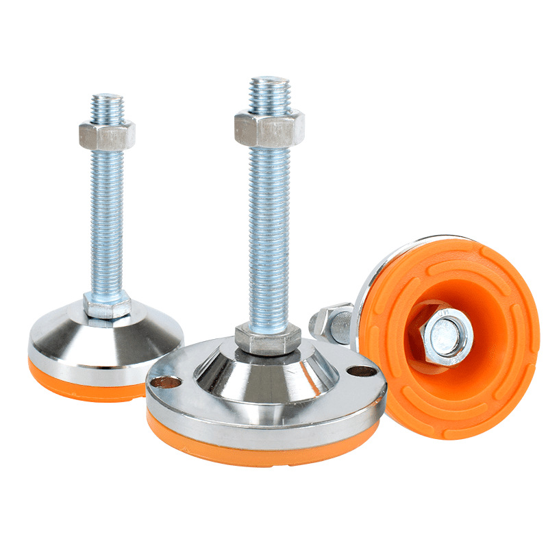 304 нержавеющая сталь противоскользящая высокая нагрузка Куб регулировка ноги фиксированная нога M16 подушка ноги 201 металлический винт ноги