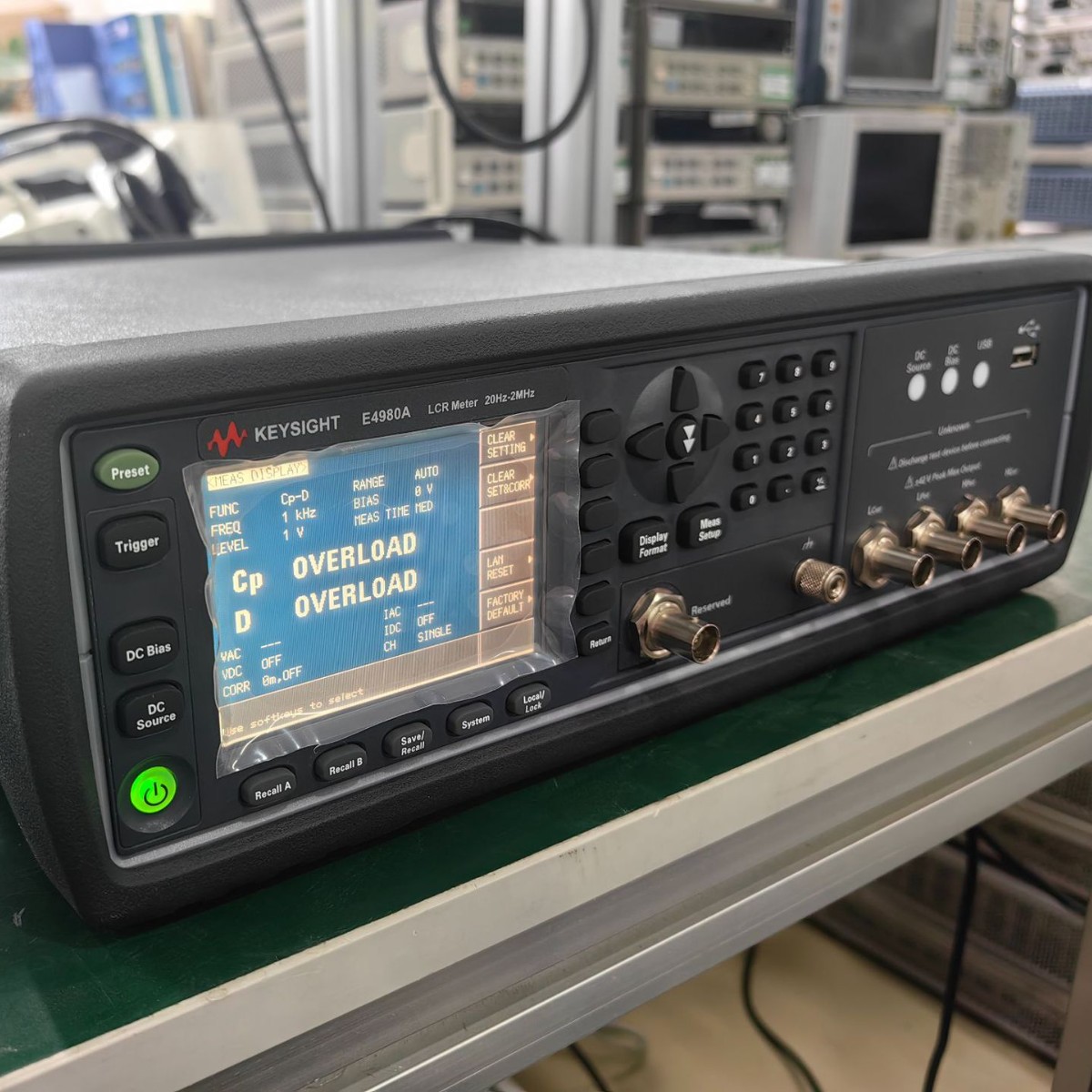 Keysight E4982A E4980B E4980Bl E4981B E4980Al E4980A Lcr Tester