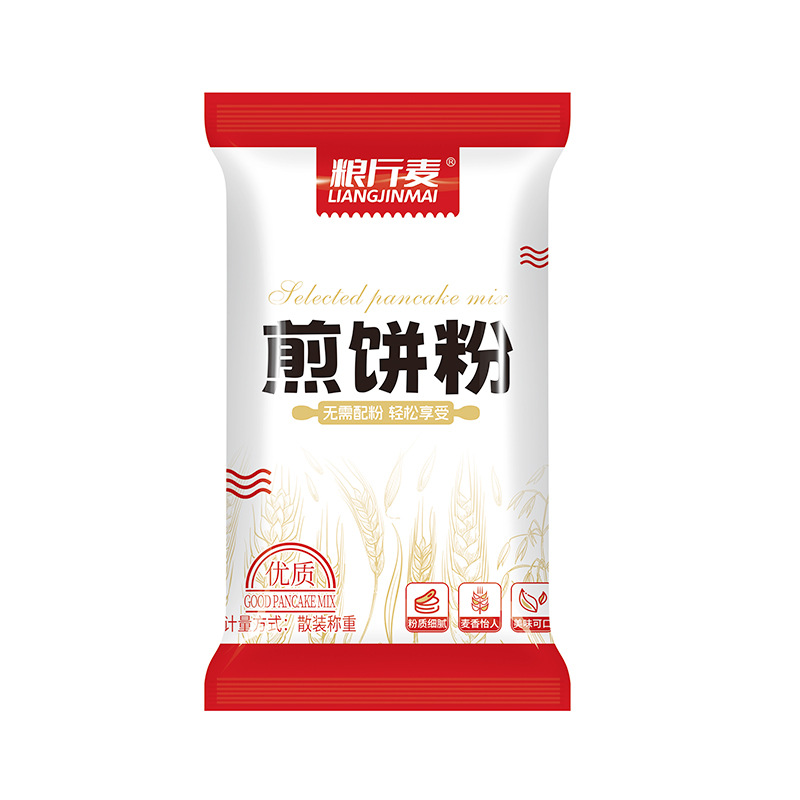Factory straight hair pancake powder premixed powder breakfast vegetable pancake fruit special powder cereals pancake premixed powder