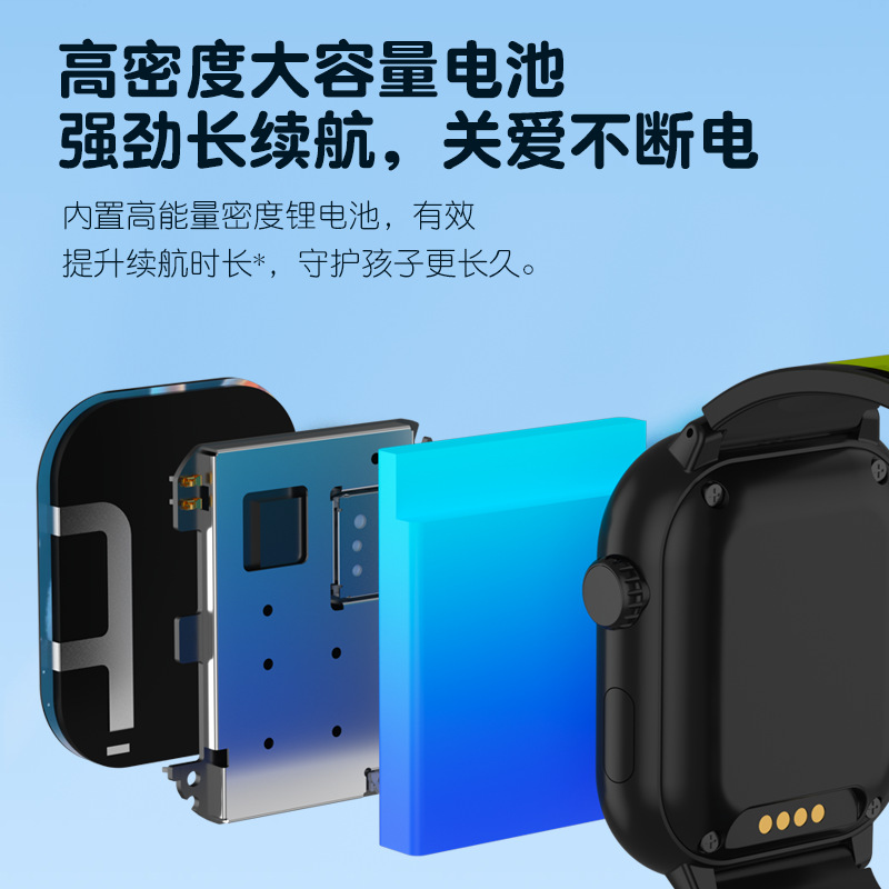 Elementary School Student Genius Children's Phone Watch 5g Full Network Card-Insertable Video Smart Positioning Waterproof Watch for Boys and Girls