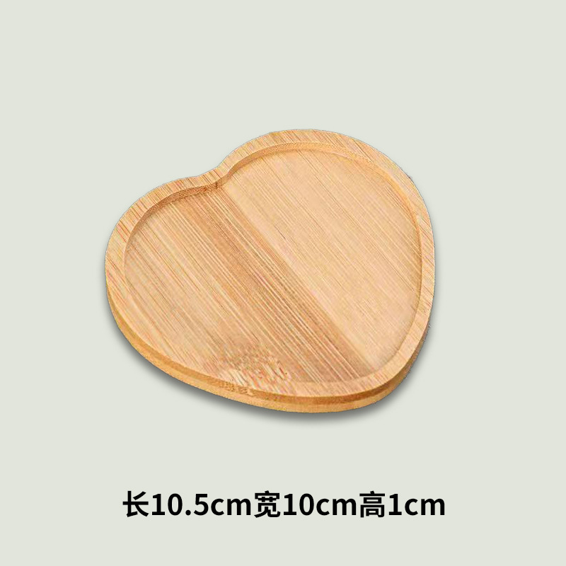 Round Bamboo Filigree Bottom Embryo DIY Handmade Enamel Coaster Creative Tea Tray Insulation Pad Simple Bamboo Tea Coaster