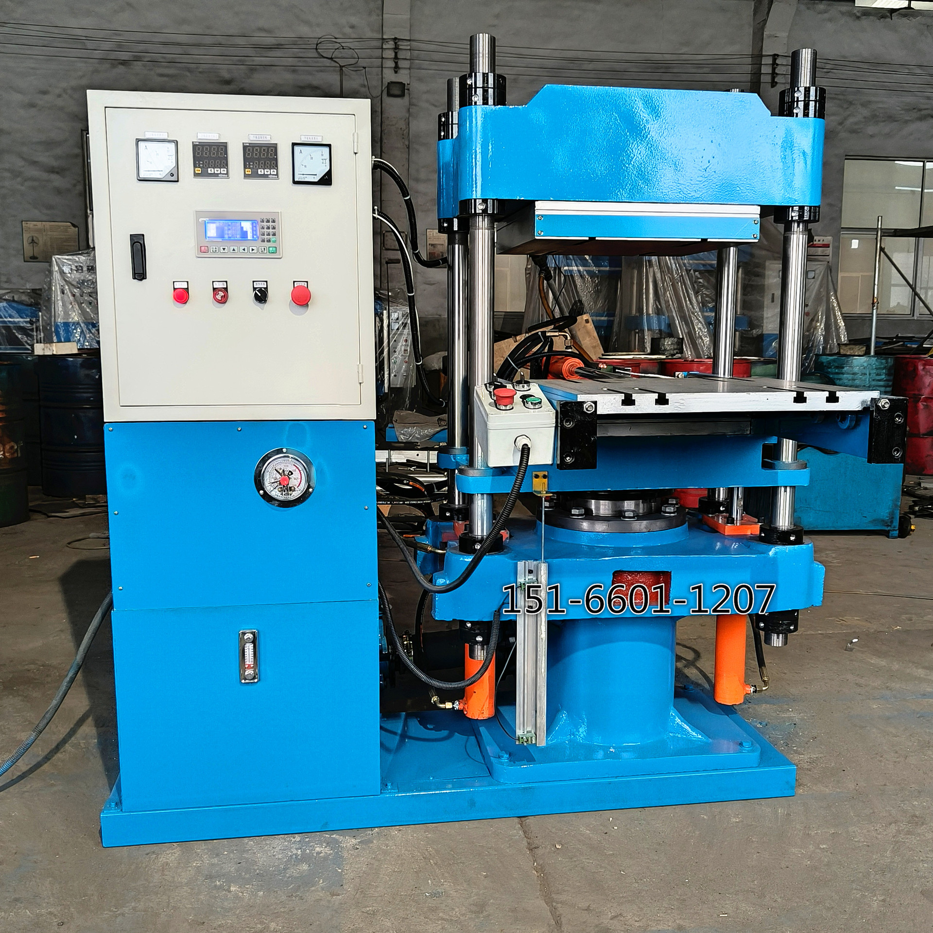 80T automatic press manufacturer in stock automatic deflation plate oil press vulcanizing machine