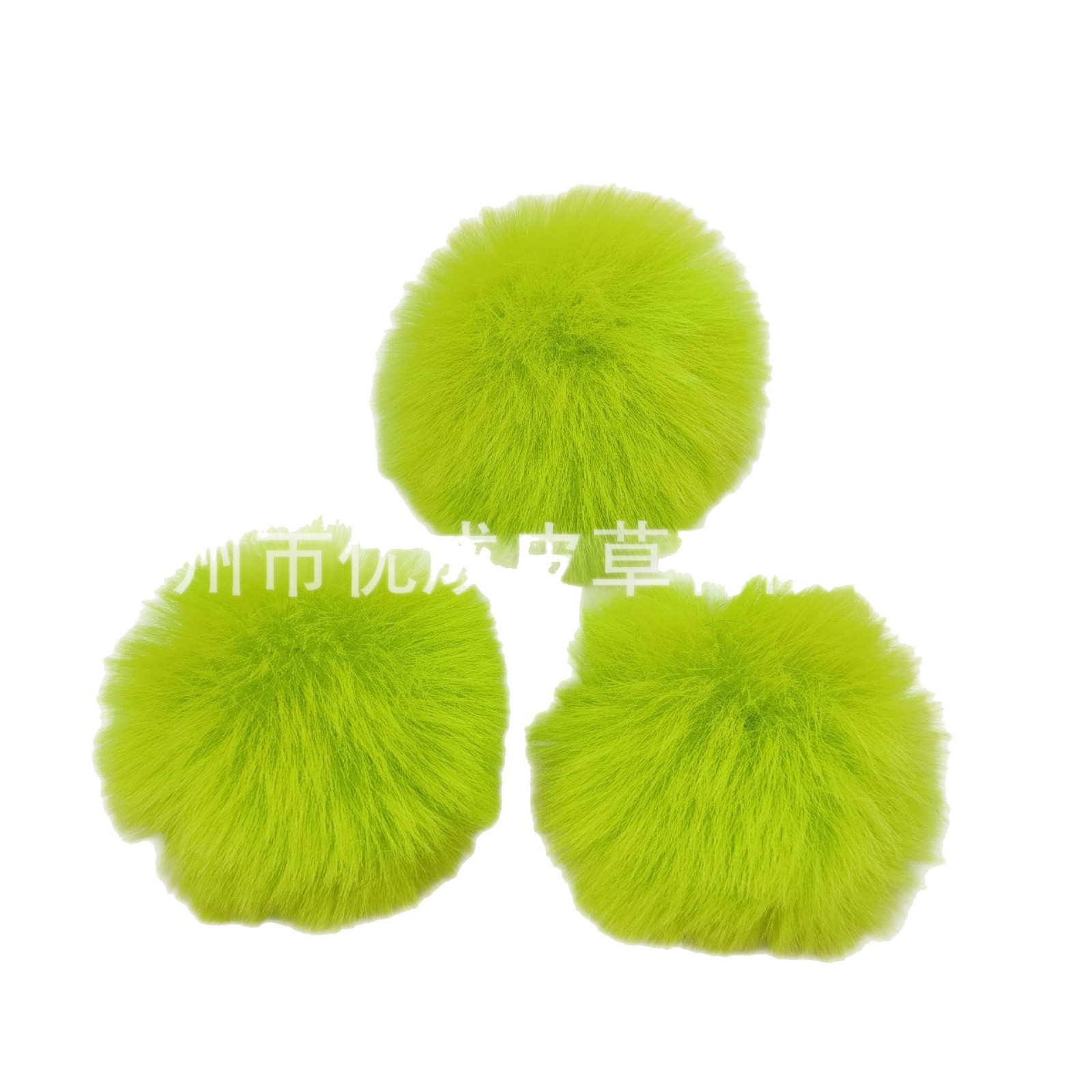 Foreign trade 6CM imitation rex rabbit fur ball clothing accessories DIY jewelry pendant fur ball artificial fur ball keychain accessories