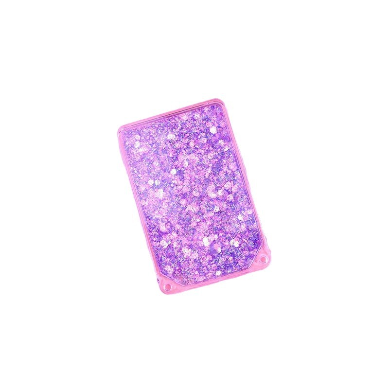 Factory quicksand goo card plate goo card brick cute pendant sticker DIY accessories hand account quicksand goo chuck wholesale