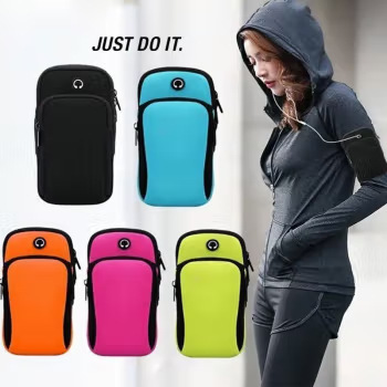 [Sports Arm Bag] New Summer Running Unisex Mobile Phone Bag Outdoor Fitness Sports Ultra-Light Arm Sleeve