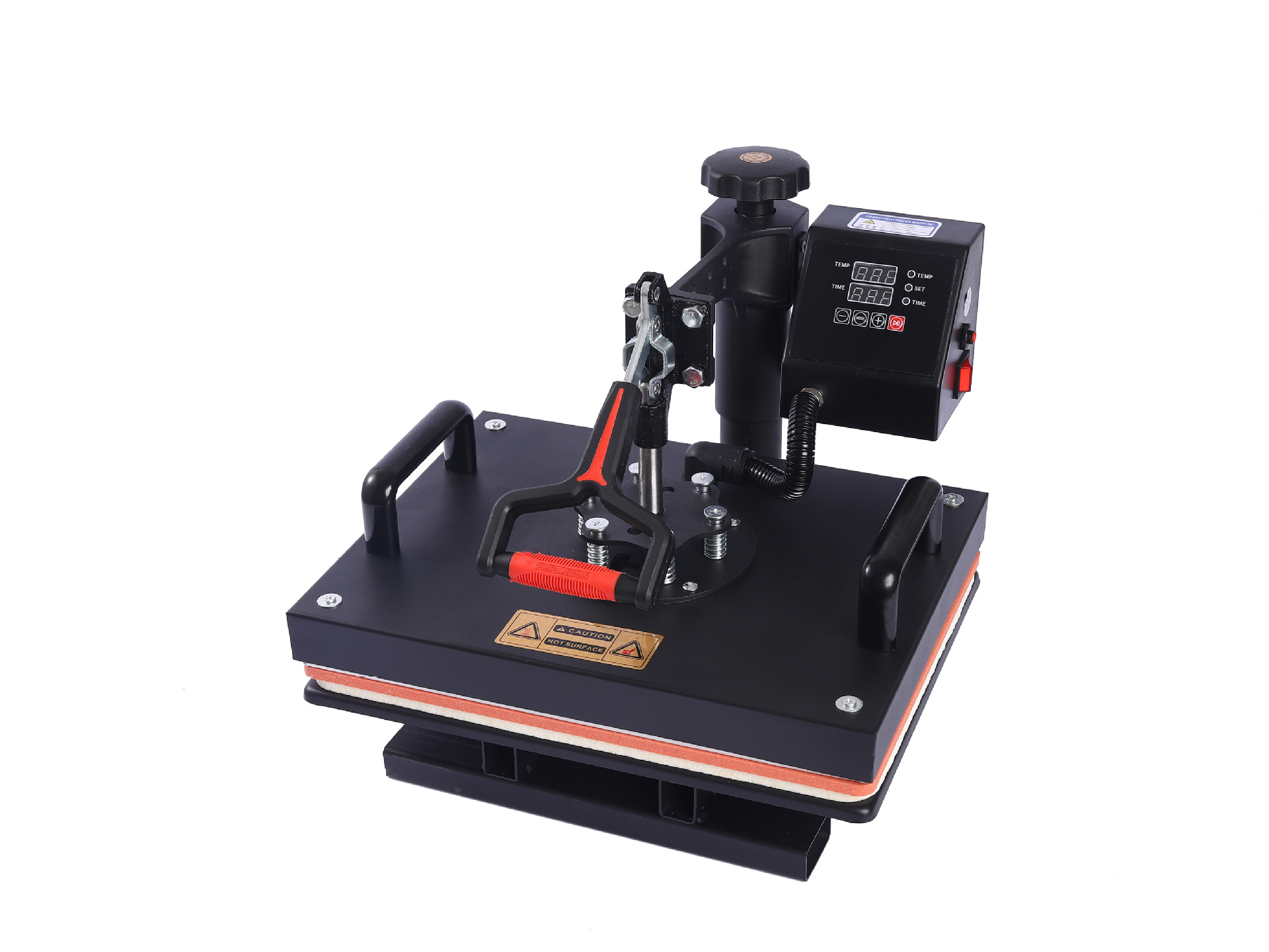A generation of 29*38 shake head five-in-one Multi-function heat transfer machine T-shirt mobile phone card mug hot stamping machine