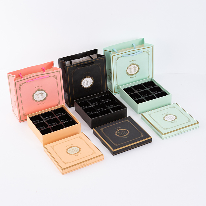 Новая коробка для шоколада Ferrero с 9 ячейками, упаковка для свадебных конфет
