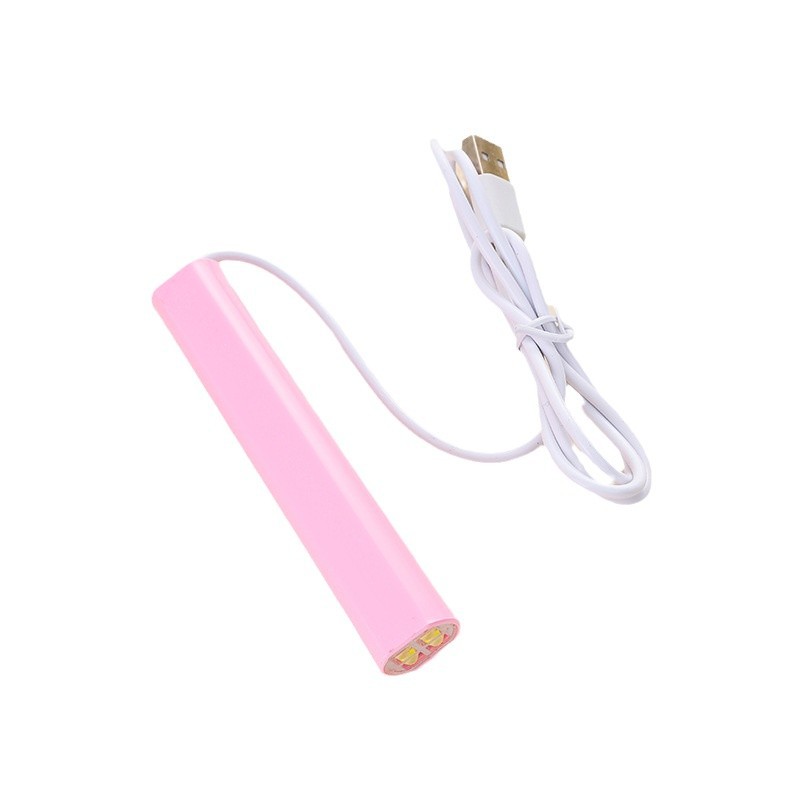 Hand-Held Manicure One-Word Lamp, Quick-Drying, Non-Drying, Uv Phototherapy Lamp, Wearable Nail Polish Glue Special Baking Lamp, Mini Phototherapy Lamp