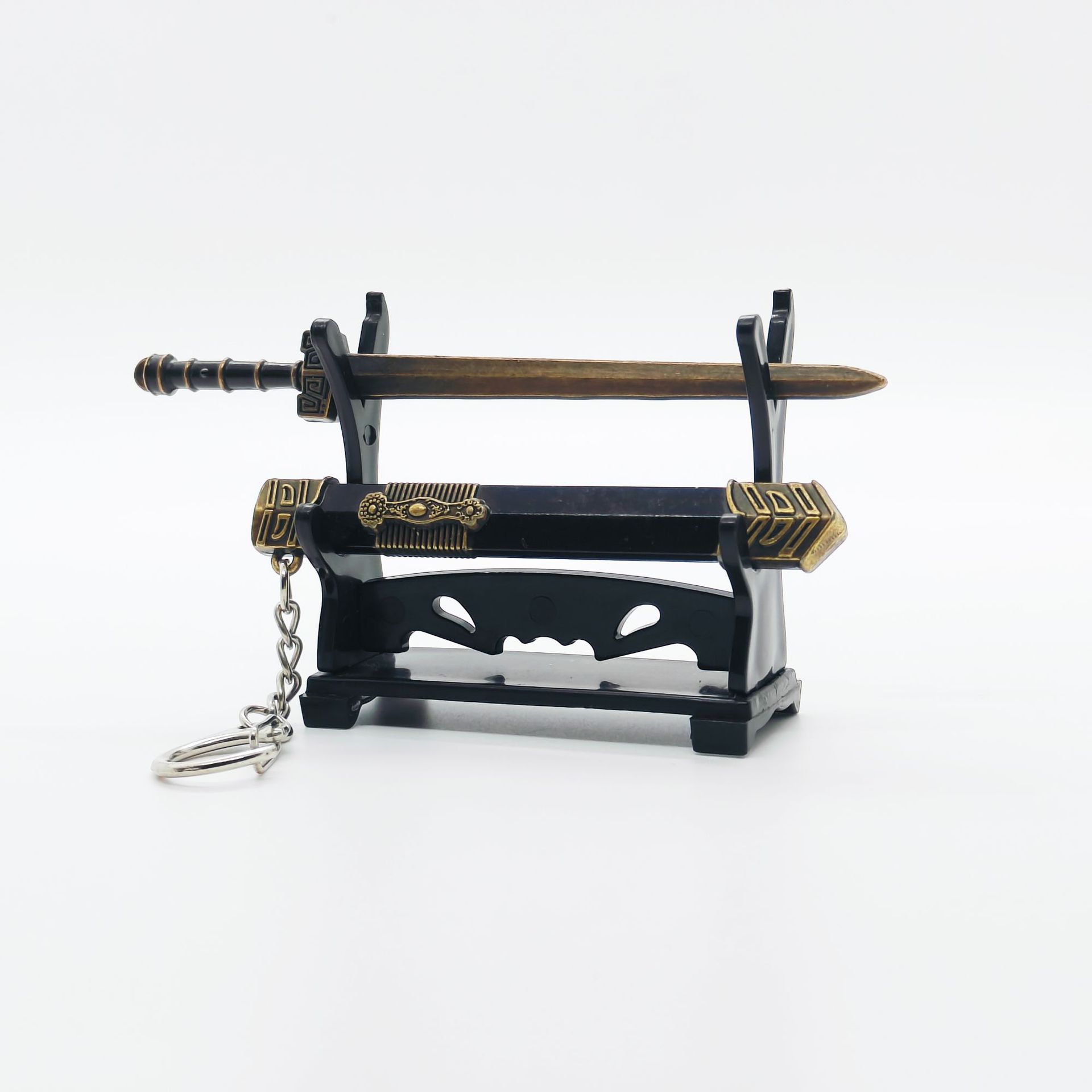 Animation Display Rack Knife Rack Plastic Display Rack Double Layer Display Rack Weapons Display Rack Ornaments Model Rack