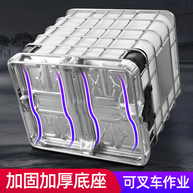 Ton barrel 1000 liters 1 ton 500 liters plastic brand new thickened square barrel lbc container chemical barrel storage barrel diesel barrel