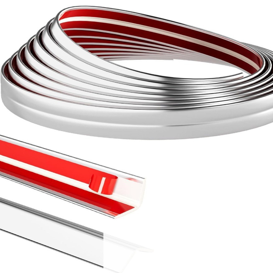 Self-adhesive wall covering beautiful sewing edge strip mirror door frame edge-wrapping edge-pressing strip cabinet decoration ceramic tile right angle corner protector strip