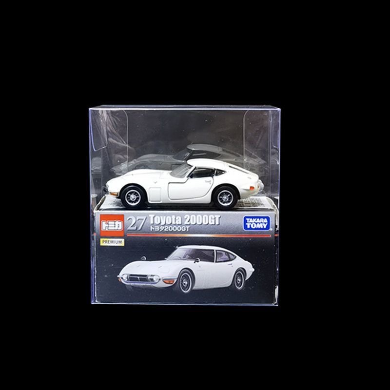 Hot Wheels Matchbox TOMY Small Proportion Car Model Protection Box TLV Car Model Dust-proof Box PVC Transparent Display Box