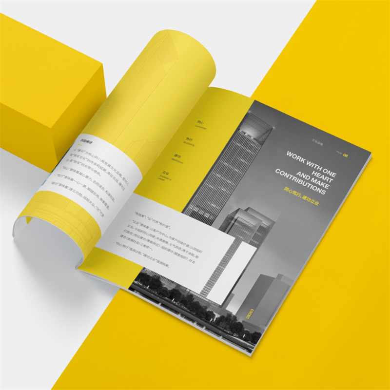Album Printing Factory Corporate Brochure Printing Custom Production Book Manual Printing Album Sample Album Printing