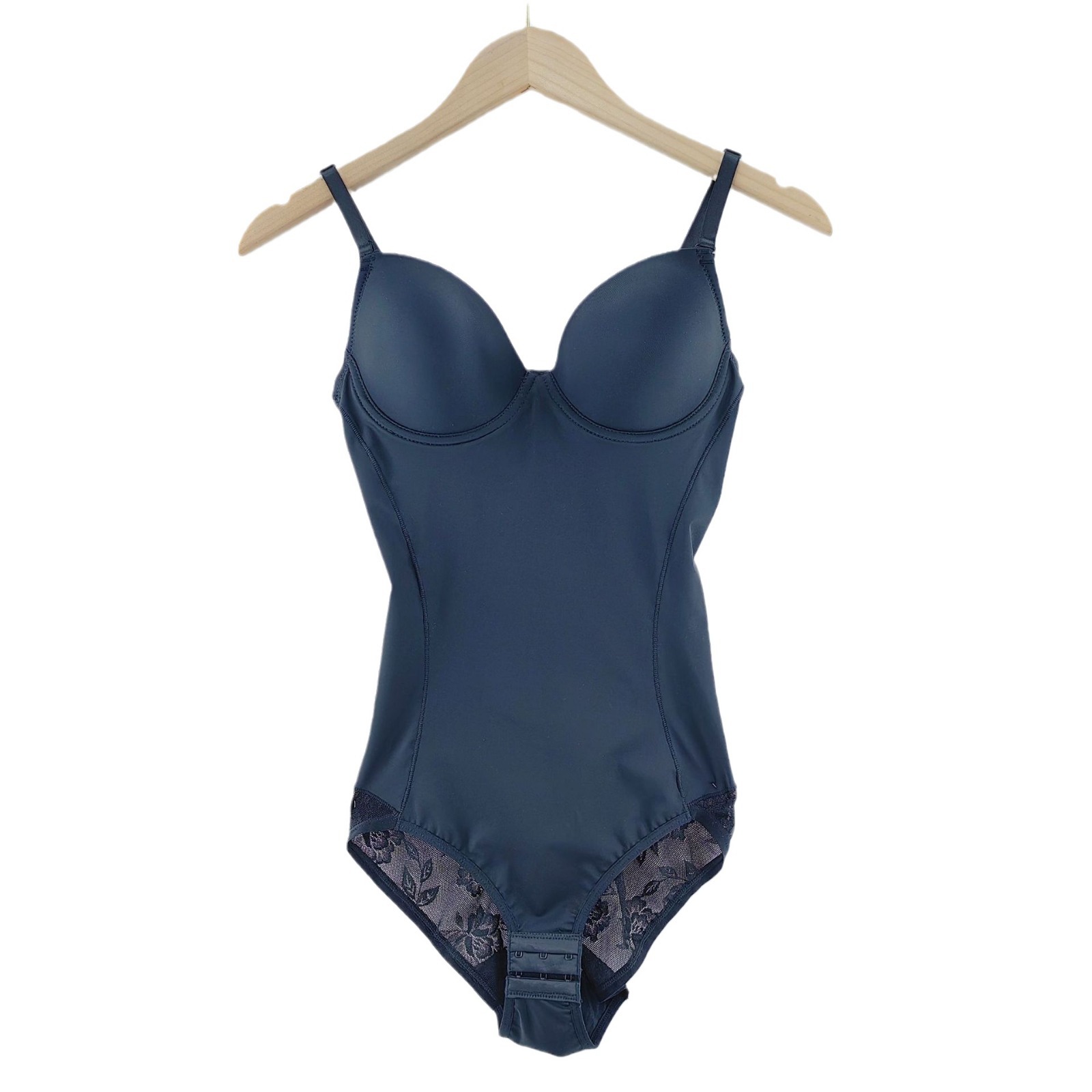 Strong belly contracting waist gathering sexy peach hip underwear wear-free bra cup body shaping all-match body shaping jumpsuit