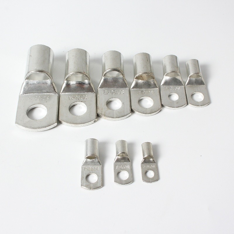 SC6-5/16-8-10 peep short copper nose tube pressure nose purple copper wire ear cable pressure nose 16 square terminal