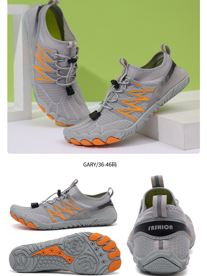 Summer New Beach Shoes Diving Tracing Shoes Swimming Wading Shoes Outdoor Men's and Women's Sports Breathable Fitness Swimming Shoes