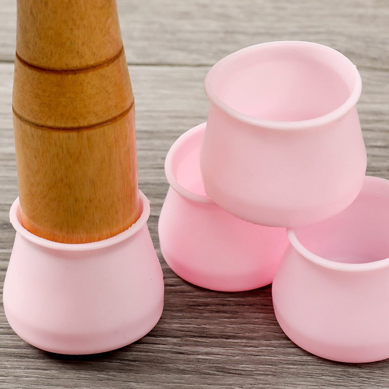 Силиконовые защитные чехлы для ножек столов и стульев, бесшумные, износостойкие