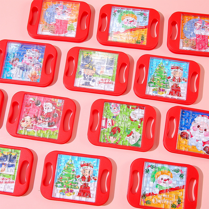 Kindergarten educational balance ball toy handheld beads maze game balance beads children Christmas gift