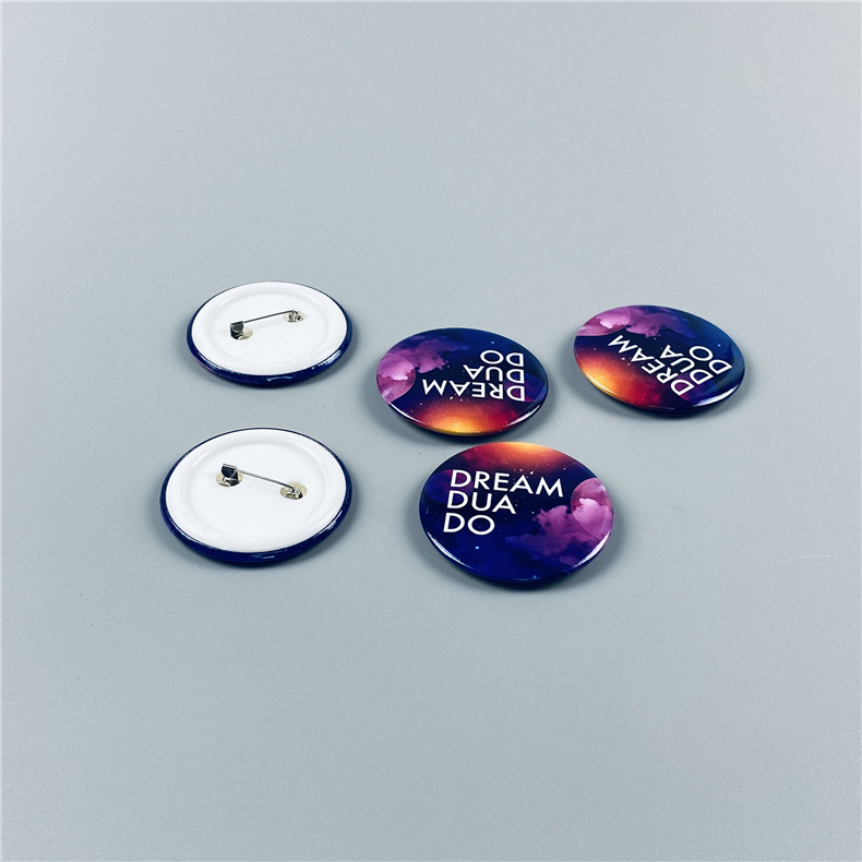 Factory Direct Supply Personality Activity Badge DIY Tinplate Badge Animation Cartoon Peripheral LOGO Badge