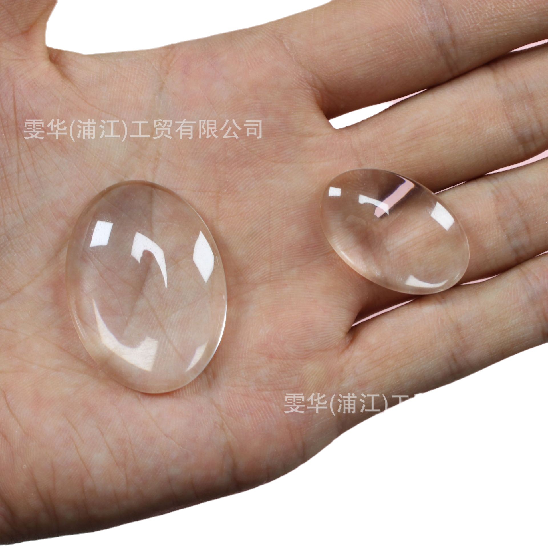 DIY Creative Oval Crystal Glass Refrigerator Magnet Time Gem Glass Patch Bracelet Pendant Accessories Trinkets