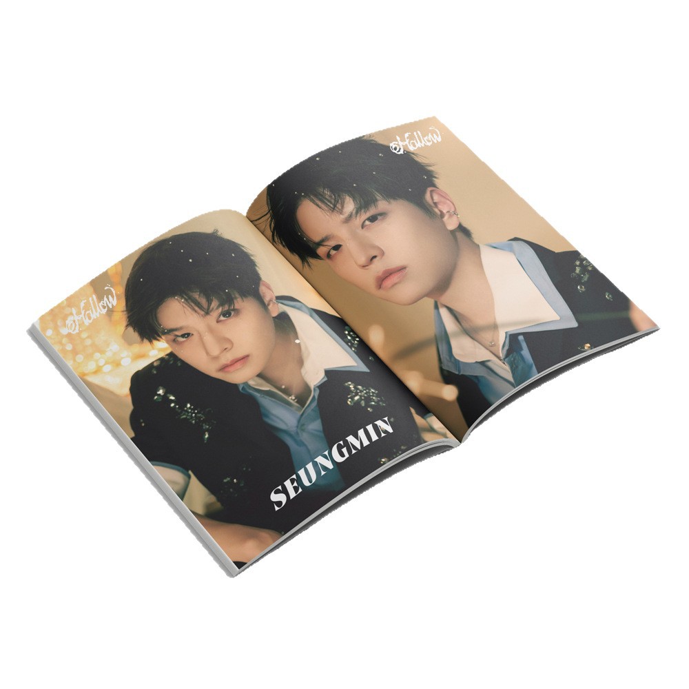 Spot 80P Star Album Straykids New Hollow Peripheral High-Definition Star Photo Album Contains Gifts
