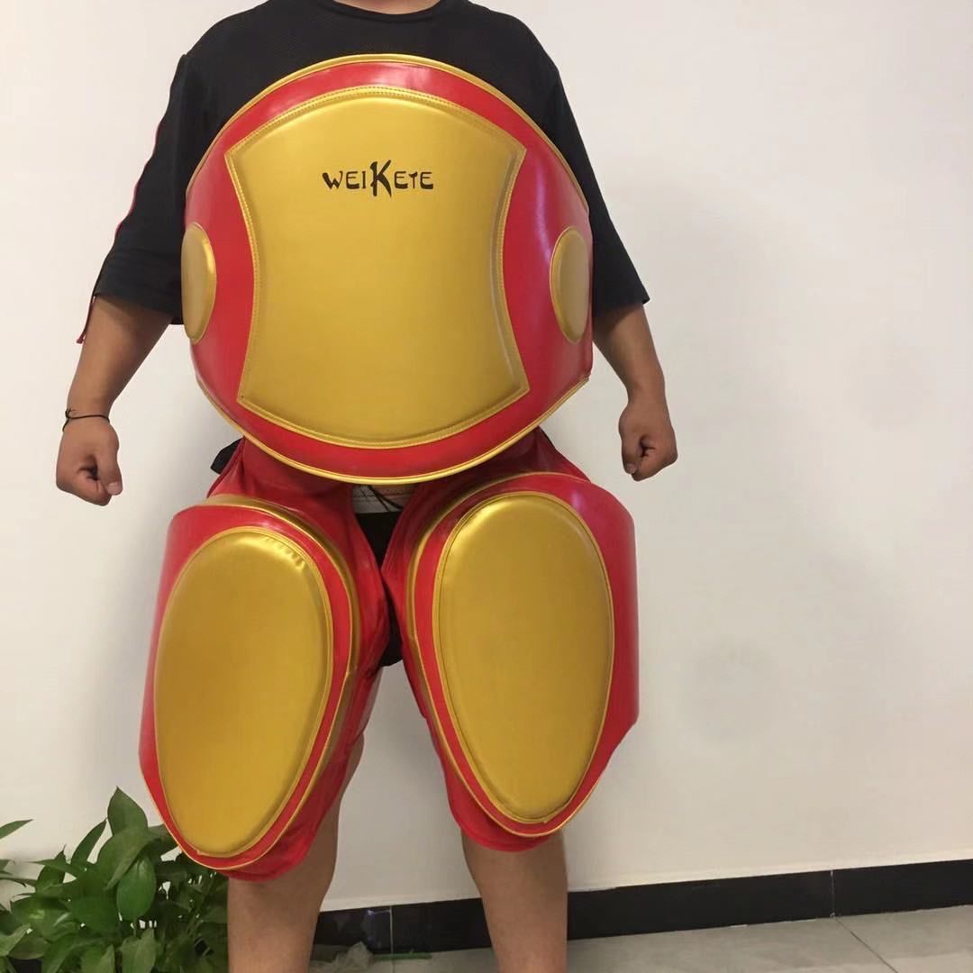 Thickened Muay Thai Boxing Big Chest Target Leg Target Muay Thai Boxing Protective Equipment Fighting Sanda Side Leg Kicking Target Bottom Sweeping Leg Countermeasure Training Protection