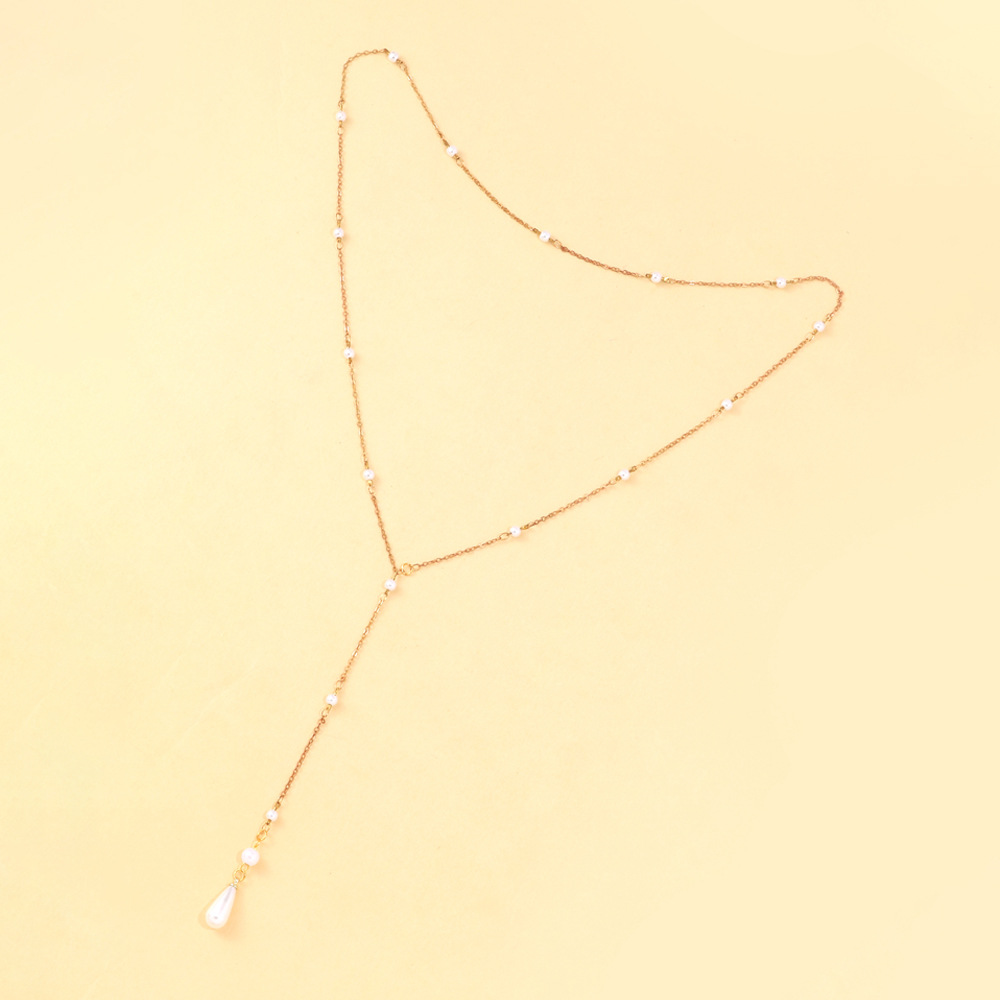 European and American Jewelry Sexy Flash Diamond Body Chain One-Piece Chain Bikini Chain Export Best-Selling Back Flash Diamond Chain Chain