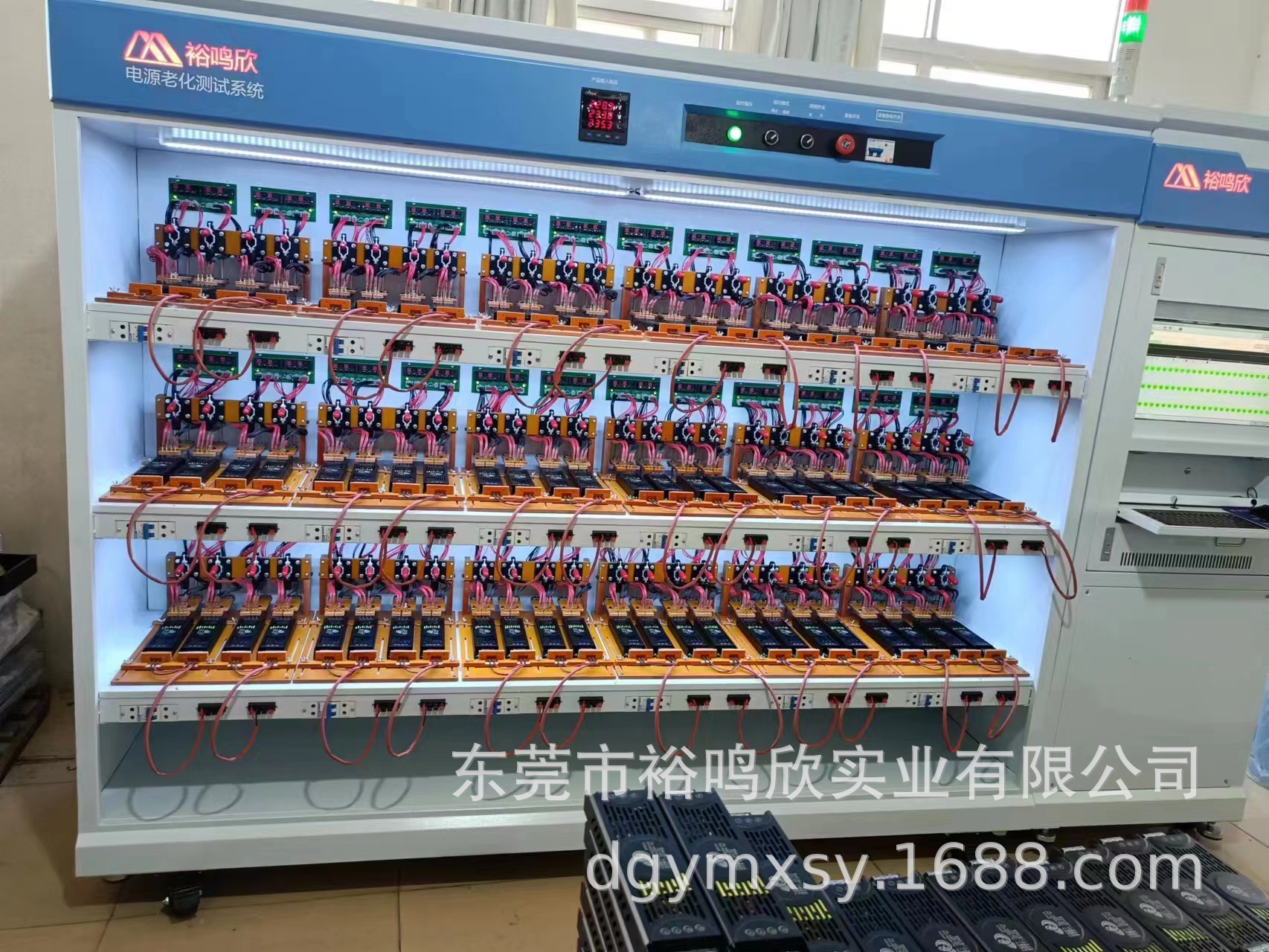 Industrial power aging rack constant voltage high power high current electronic load led power aging car manufacturer